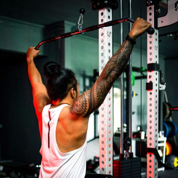 Lat Pull Down Bar premium cable attachment for back training