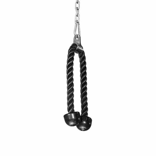 Triceps Rope for cable machine triceps and arm workouts